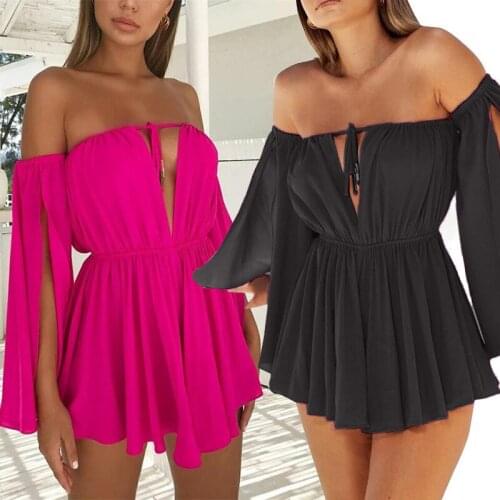 Aeoute Off-the-shoulder Summer Dresses