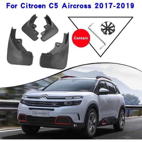 Car Fender Accessories For Citroen C5 Aircross 2017-2019 Mudguards Splash Guards Fender Mudflaps Car Fender Mud Flaps Car Fender
