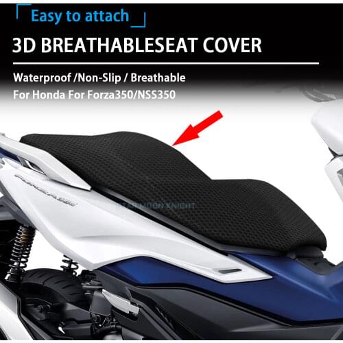Moto Accessories protection Cushion Seat Cover For Honda For Forza350 NSS350 For Forza NSS 350 Nylon Fabric Saddle Seat Cover