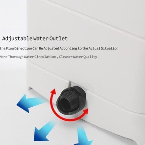 Aquarium Accessories Pop Low Water Level Filter Turtle Tank Bottom Suction Three In One Circulating Pump Defecation Filter Box