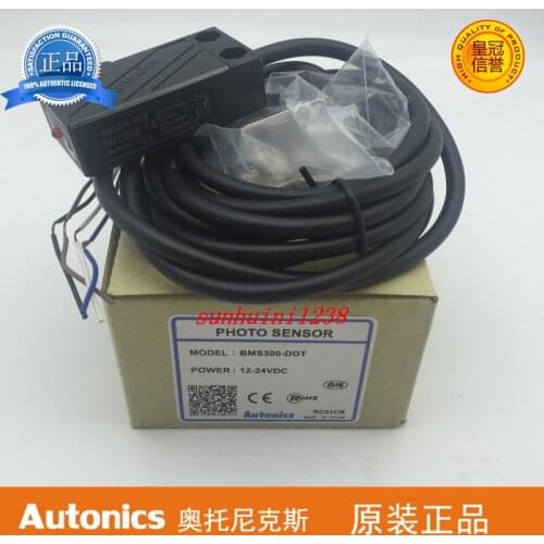 BMS300-DDT BMS300-DDT-P Autonics Photoelectric Switch Sensor Diffuse Reflection Original & New