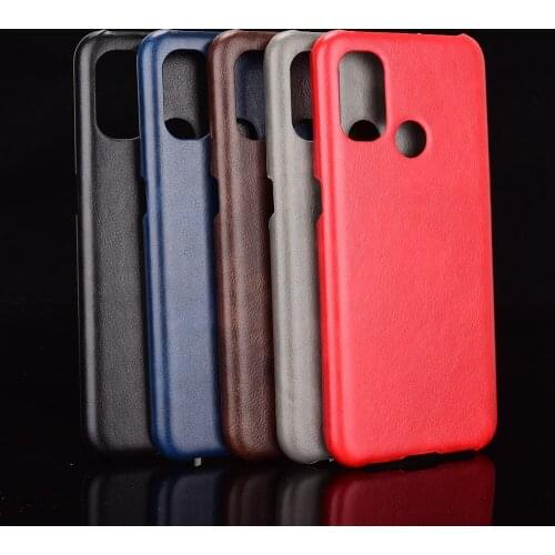 OnePlus Nord N10 5G Case OnePlus Nord N100 Retro PU Leather Litchi Pattern Skin Hard Cover For One Plus Nord N10 100 Phone Case