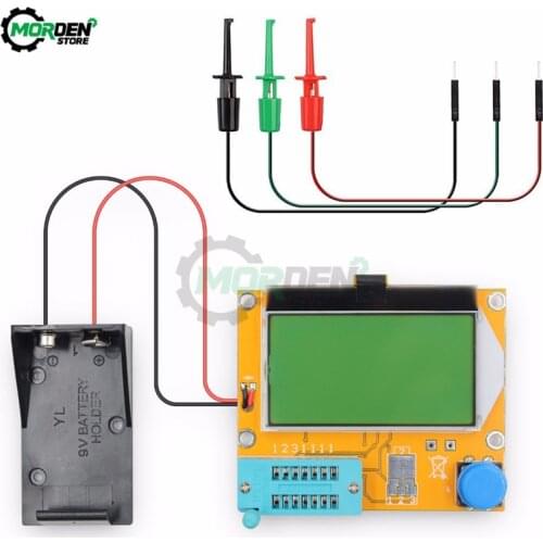 New LCR-T4 Digital Transistor Tester Resistor Capacitor Tester Diode Inductance Multimeter with Test hook Dropship