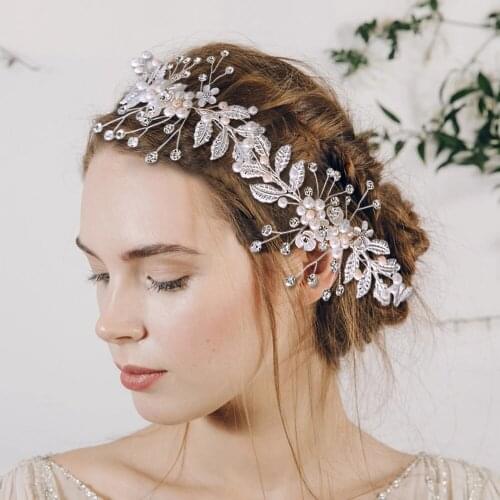 HP323 Bohemian Wedding Hair Accessories Bride Headwear Hairband Super Fairy Headdress Wreath Girlfriend Jewelry Gift Wholesale