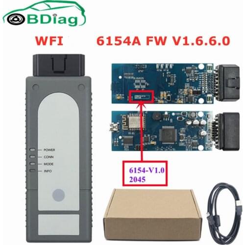 Newest VAS6154 V166 For VAG DIagnostic Scanner VAS6154A Wifi Full Chip 6154 FW V1.6.6.0 6154A OBD2 Code Scan Programming Tool
