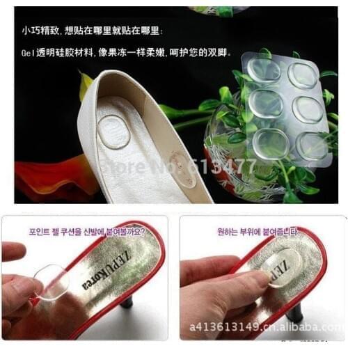 Unisex foot High heel Orthotics Arch Support orthopedic Shoes Sport Running Gel Insoles pads Insert Cushion 10pair=20pcs PS09