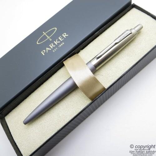 Parker Jotter Metal XL Matte Smoke Ballpoint Pen | İsme Special Pen | Gift Pen