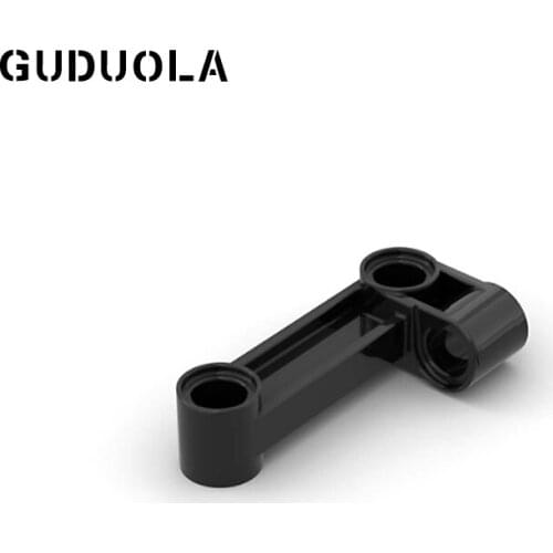 Guduola Parts 11455 Beam 4 x 2 with 90 Hole Ø 4.8 Cross Block beam 2 with Hole Extended at 90 Degrees 20pcs/lot