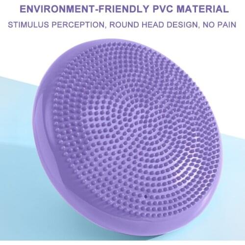 Yoga Balanced Inflatable Mats Massage Pad Cushion Balance Disc Balance Ball Riot Yoga Cushion Ankle Balance Disc Cushion Pad