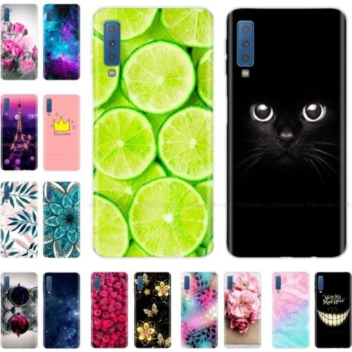 Silicone Cover For Samsung Galaxy A7 2018 Case A750 A750F Case 6.0' TPU Phone case For Samsung A 7 2018 750 750F Fundas Coque
