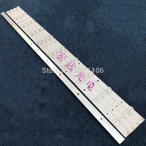 5Pieces/lot 777mm 10LED Backlight Lamp strip for Changhong LED 40C1000N LED 40B2080N lamp RF-AB400E32-1001S-01 LB-C400F13-E2-C-G