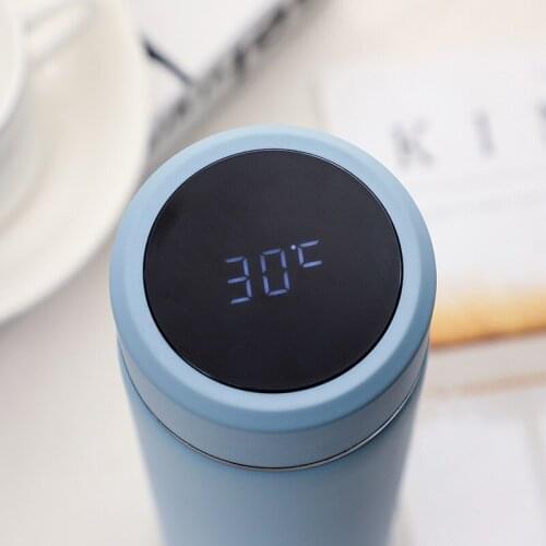 500ML Thermos Vacuum Flasks Temperature Display 304Stainless Steel My Hot Water Bottle Travel Coffee Mug Tea Milk Mug Thermo cup