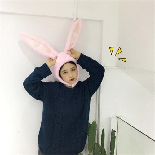 Cosplay Rabbit Props Costume Women Bunny Hat Cap Girl Party Rabbit Style Hat
