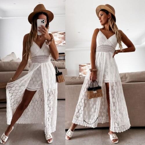 Women Jumpsuits Solid Sexy Suspender Stitching Casual One-piece Home Holiday Hollow Out Shorts Rompers Woman Clothing Bodysuits