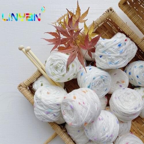 1 pieces*100g Fancy Yarns For Hand Knitting Thick Thread Crochet Cloth Yarn DIY handbag carpet cushion Milk Cotton Sweater t49