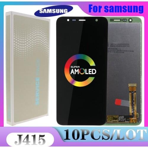10 pieces of LCDs For Samsung Galaxy J6+ 2018 J6 Plus lcd J610 J610F J610FN LCD Display and Touch Screen Digitizer Assembly Part