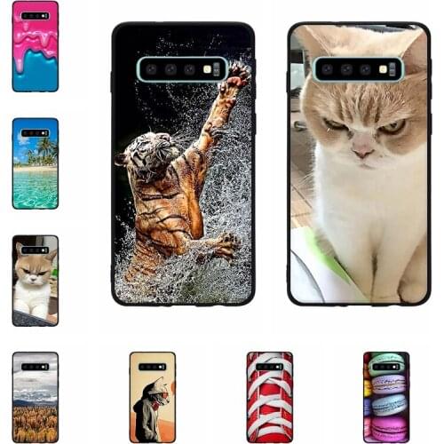 6.1" Case for Samsung S10 Cover Soft Silicone Back Shell Bumper Cover Case for Samsung Galaxy S10 G973F G973U G973W G9730 Fundas