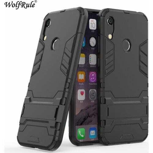SFor Huawei Y6 2019 Case Shockproof Rubber Silicone Armor Hard Back Cover For Huawei Y6 2019 Case Honor 8APro JAT-LX1 Phone Case