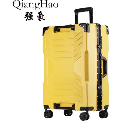 NEW 20" 24" 29" Aluminum frame PC rolling hardside luggage suitcase travel trolley case cabin suitcases for girls women men