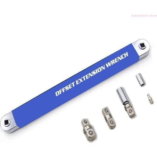 HX6D Ratchet Combination Metric Wrench 1/4" 3/8" 1/2" Set Hand Tools Torque Gear Socket Nut Tools Set