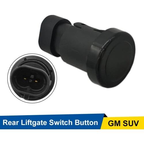 Rear Liftgate Window Glass Release Switch Button for 2007-2014 Cadillac Escalade Chevy GM Tahoe Yukon XL Rear Window Button