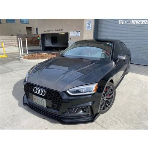 Suit For Audi New A5 S5 Rs5 Modified Perforated Carbon Fiber Engine Cover