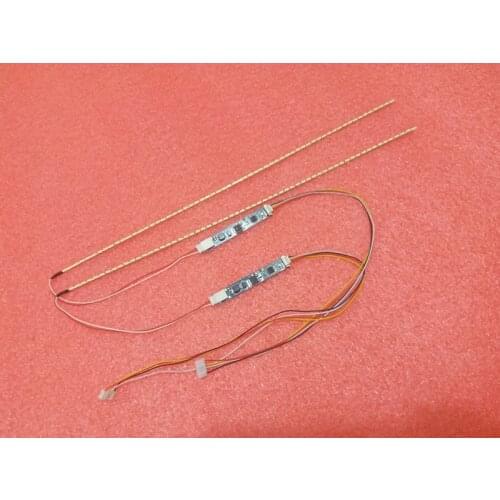 380x2.0mm Strip for 17 inch LCD Laptop Dimable LED Backlight Lamps Adjustable Update Kit Can be cut by every 3 lamps 5pcs