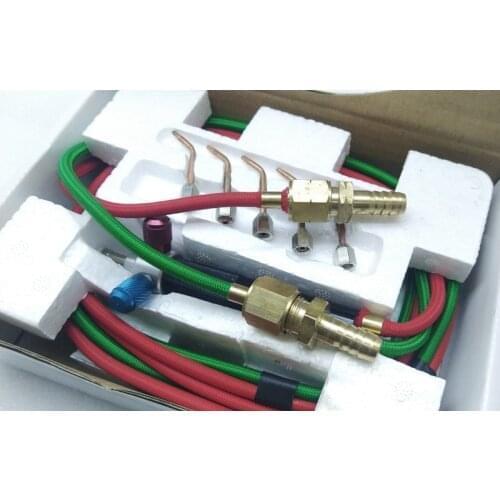 New Mini Gas Torch Soldering Gun Adapter Oxygen Acetylene Gun Gold Jewelry Welding Soldering Tool Kit