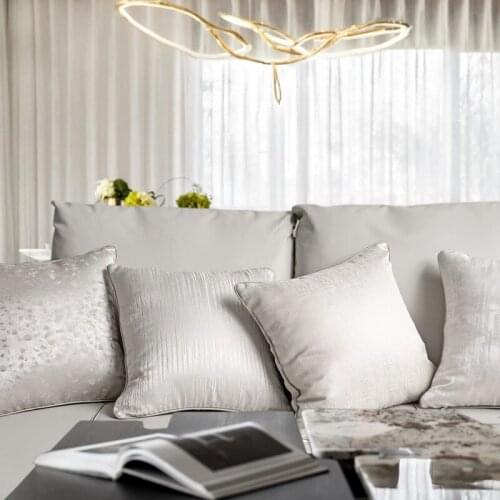 2021 New 45x45cm Luxury Pillowcases Square Cushion Cover Sofa Home Decoration Home Textiles Almofadas Chair Car Pillowcase Decor