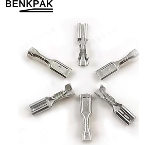 100pcs 2.8mm Crimp Terminal Female Spade Connector