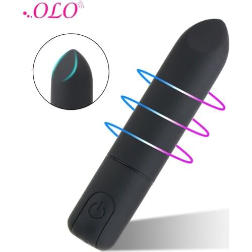 OLO Powerful Mini Lipstick Bullet Vibrators Sex Toys for Women G-spot Massager Nipple Clitoris Stimulator Adult Product