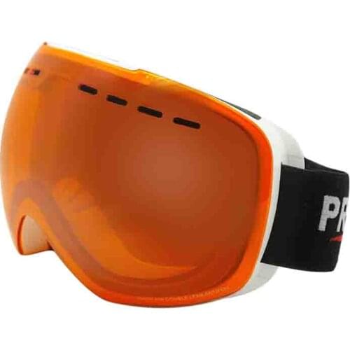 PROPRO Large spherical frameless ski glasses UV400 SG-0106 Veneer double plate Men Women Double anti-fog goggles Outdoor glasses