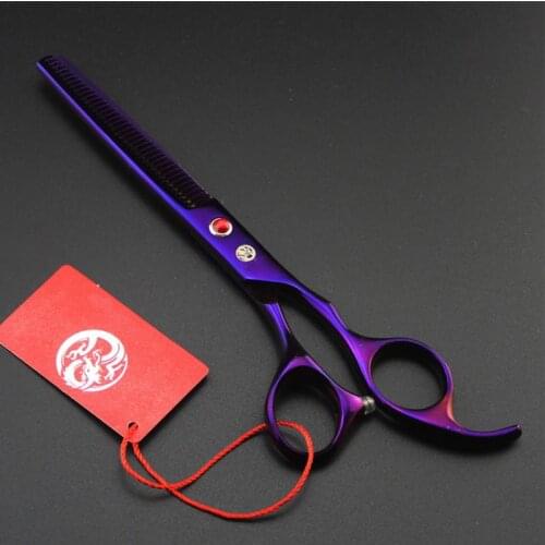 6.5 Inch Professional Pet Grooming Scissors Sets Dog Cat Pets Grooming Thinning Shears Scissors 440C Barber Scissors