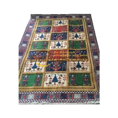 The Craft Of Making Wool By Hand Sofa Floor Use Home Decoration Museum Wool soumak Rug Carpet