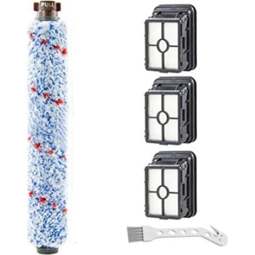 Multi Surface 1868 Brush Roll and 1866 Vacuum Filter Compatible for Bissell Crosswave 1785 2306 Series. Compare T