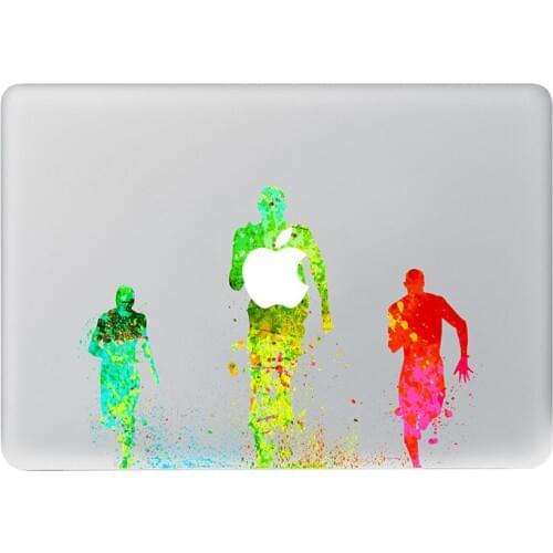 The power of running Vinyl Decal Notebook sticker on Laptop Sticker For DIY Macbook Pro Air 11 13 15 inch Laptop Skin