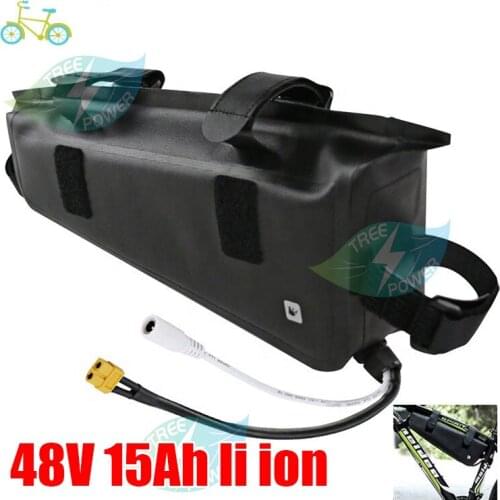 48V 750W 1000W electric bike waterproof triangle bag 48V 15ah triangle ebike battery