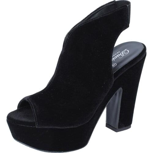 DAVID HARON sandals woman Black Velvet