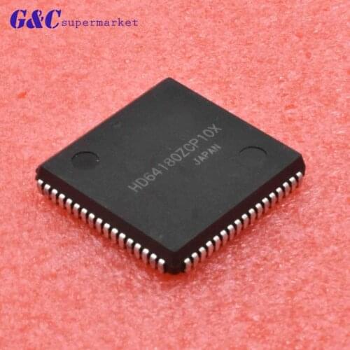 1/5PCS HD64180ZCP10X PLCC HIGH PERFORMANCE INTEGRATED CIRCUIT 68PINS diy electronics