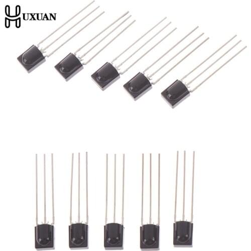 10PCS Reception Distance 15M Infrared VS838 Receiver Modules 38KHZ Integrated Infrared Receiving Head