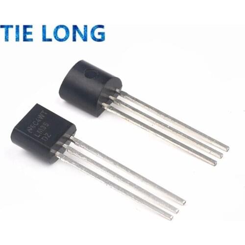 100pcs LM35DZ TO92 LM35 TO-92 LM35D Precision Centigrade Temperature Sensors