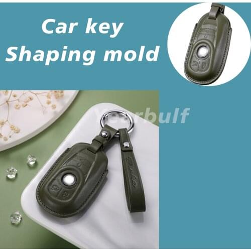 Car Key Mould For Buick Custom Leather Car Key Mold Handmade Key DIY Cold Pressing Process Molding Shell Mold