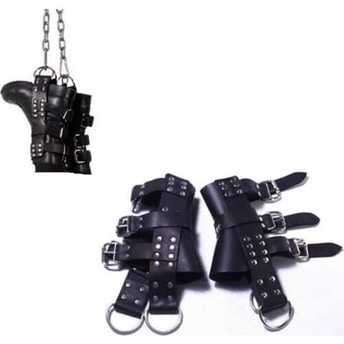 BDSM Bondage Ankle Cuffs Slave Restraint Tools Adjustable Size Sex Toys For Couple Adult Games sex shop adult games bondage sm