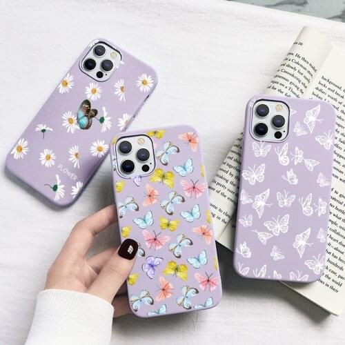 Lovely Butterfly Case For Huawei Nova 5T P30 P20 P40 Honor 20 10 10i 10X Lite E Pro Y6 Y7 Y9 P Smart 2019 2020 2021 8X 9X Cover