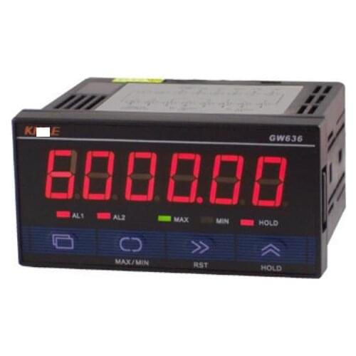 GW636 darbe sayacı/sayaç/takometre/RS485 iletişim protokolü/güç 24V AC/DC