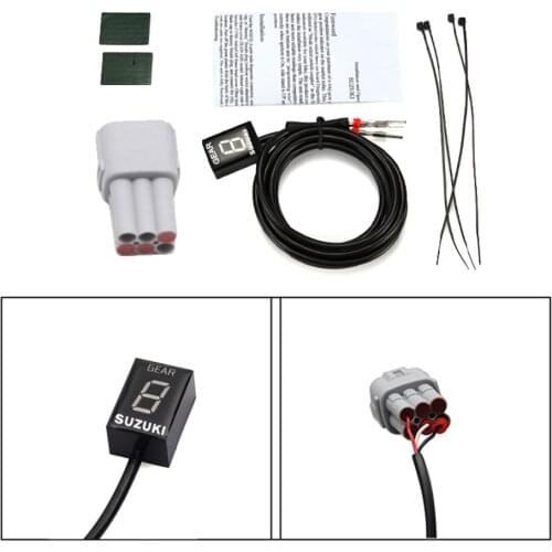 Motorcycle Gear Display Indicator For Suzuki Boulevard C50 Intruder C800 RMX-450Z SV650 VL800 Intruder Volusia GSF1250 Bandit