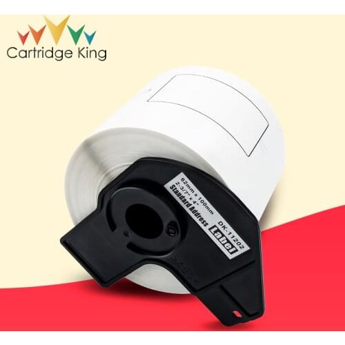 Cartridge King Roll Thermal Labeling DK-11202 for Brother White Paper Shipping Label 62mm*100mm Compatible for Bother QL Printer