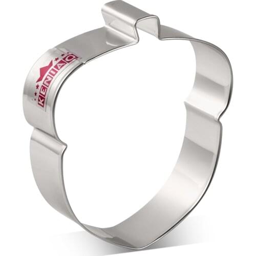 KENIAO Thanksgiving Acorn Cookie Cutter - 7.9 x 8.8 cm - Fall/Autumn Biscuit Fondant Sandwich Cutter - Stainless Steel