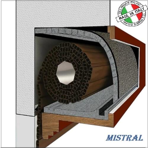 Stop spifferi Kit 1 metro isolamento coibentazione cassonetto tapparelle avvolgibili