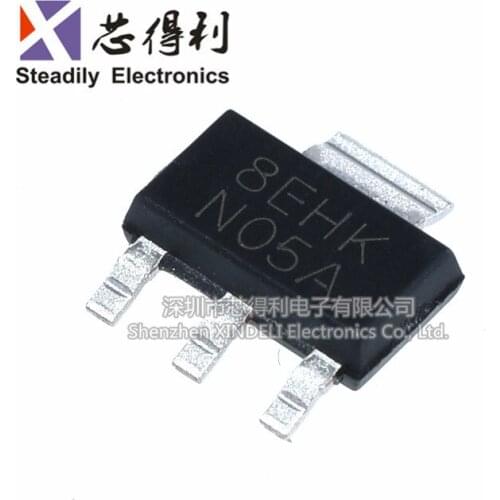 10pcs/lot New Taiwan LM1117-3.3V LM1117MPX-3.3 SOT-223 N05a Linear Voltage Regulator